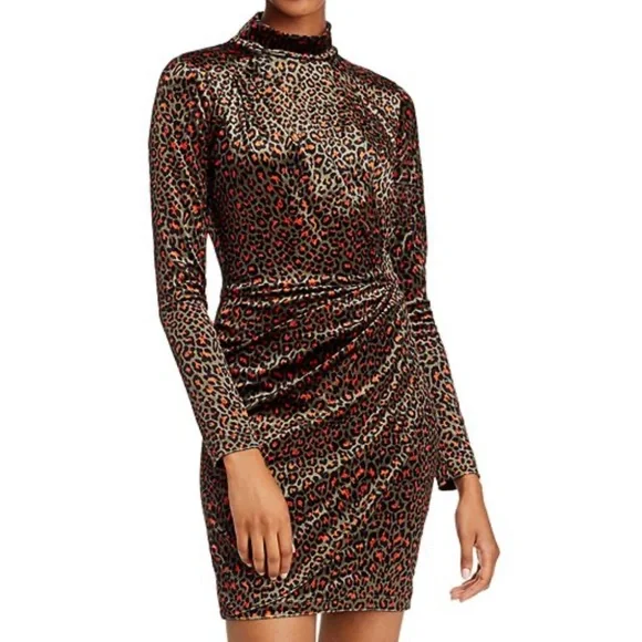 black halo gold dress Black Halo Marigold Gown in Glimmer Gold main image 1